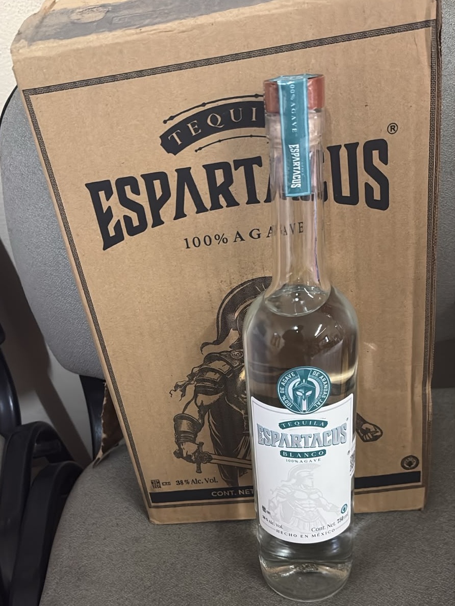 Tequila Espartacus Blanco